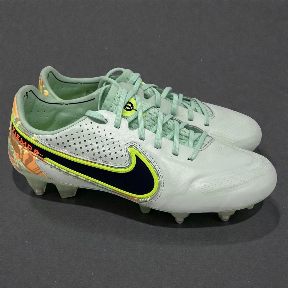 Nike Tiempo Legend 9 Elite SG-Pro AC Green Soccer Cleats Men's 8 DB0822-344